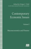 Contemporary Economic Issues (eBook, PDF)