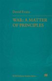 War: A Matter of Principles (eBook, PDF)