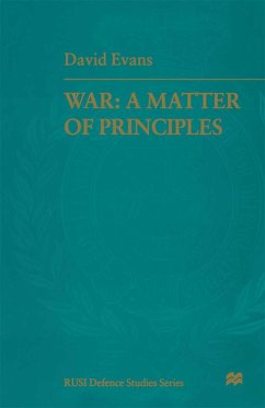 War: A Matter of Principles (eBook, PDF) - Evans, Air Marshal David