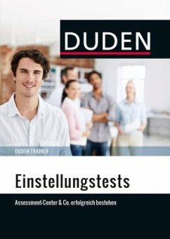 Duden Trainer - Einstellungstests (Mängelexemplar) - Willmann, Hans-Georg