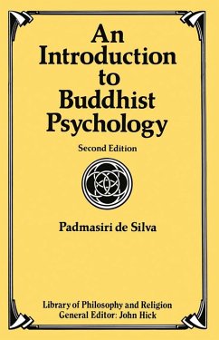 An Introduction to Buddhist Psychology (eBook, PDF)