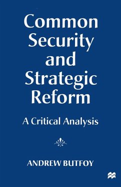 Common Security and Strategic Reform (eBook, PDF) - Butfoy, Andrew