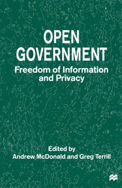 Open Government (eBook, PDF)