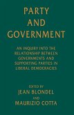 Party and Government (eBook, PDF)