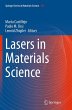 Lasers in Materials Science - Bild 1
