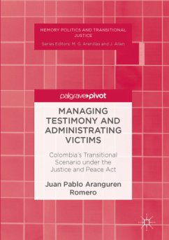 Cover Managing Testimony and Administrating Victims