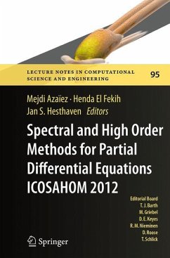 Spectral and High Order Methods for Partial Differential Equations - ICOSAHOM 2012