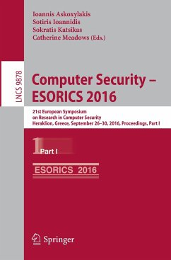 Computer Security ¿ ESORICS 2016