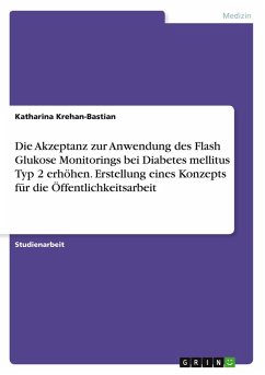 Die Akzeptanz zur Anwendung des Flash Glukose Monitorings bei Diabetes mellitus Typ 2 erhöhen. Erstellung eines Konzepts für die Öffentlichkeitsarbeit