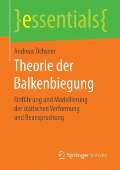 Theorie der Balkenbiegung - Öchsner, Andreas
