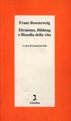 Cover Ebraismo, Bildung e filosofia della vita
