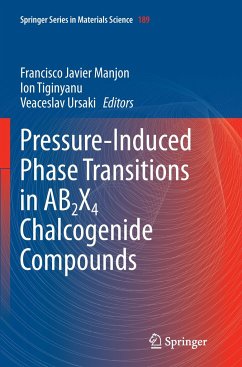 Pressure-Induced Phase Transitions in AB2X4 Chalcogenide Compounds