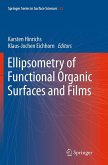Ellipsometry of Functional Organic Surfaces and Films