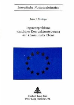 Cover Ingerenzprobleme staatlicher Konjunktursteuerung auf kommunaler Ebene