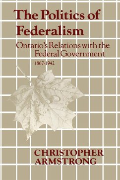 The Politics of Federalism - Armstrong, Chris