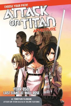 Cover Attack on Titan Choose Your Path Adventure