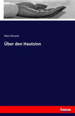 Über den Hautsinn - Dessoir, Max