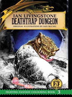 Deathtrap Dungeon Colouring Book - Livingstone, Ian