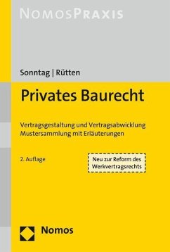 Privates Baurecht - Sonntag, Gerolf;Rütten, Thomas