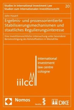 Cover Ergebnis- und prozessorientierte Stabilisierungsmechanismen und staatliches Regulierungsinteresse