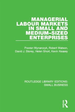 Managerial Labour Markets in Small and Medium-Sized Enterprises (eBook, PDF)