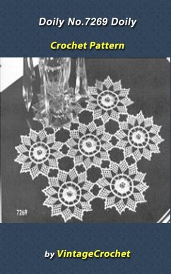 Cover Doily No.7269 Vintage Crochet Pattern eBook (eBook, ePUB)