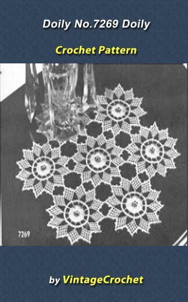 Doily No.7269 Vintage Crochet Pattern eBook (eBook, ePUB) Doily No.7269 Vintage Crochet Pattern eBook (eBook, ePUB)