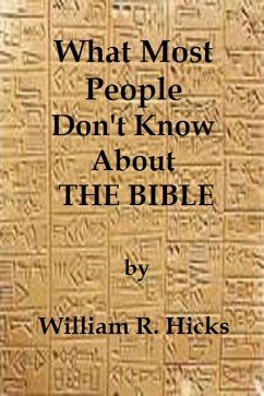 Cover What Most People Don't Know About The Bible (eBook, ePUB)