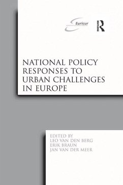 National Policy Responses to Urban Challenges in Europe (eBook, ePUB) - Berg, Leo Van Den; Braun, Erik