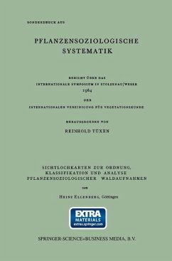 Sichtlochkarten zur Ordnung, Klassifikation und Analyse Pflanzensoziologischer Waldaufnahmen (eBook, PDF)