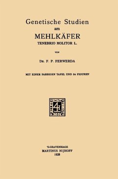 Cover Genetische Studien am Mehlkäfer Tenebrio Molitor L (eBook, PDF)