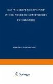 Das Widerspruchsprinzip in der Neueren Sowjetischen Philosophie (eBook, PDF)