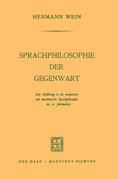 Cover Sprachphilosophie der Gegenwart (eBook, PDF)