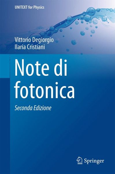 Note di fotonica (eBook, PDF)