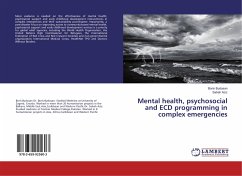 Mental health, psychosocial and ECD programming in complex emergencies