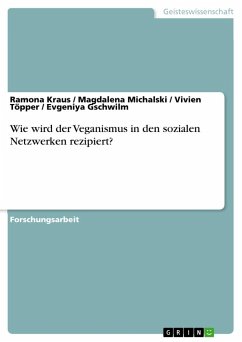 Wie wird der Veganismus in den sozialen Netzwerken rezipiert?