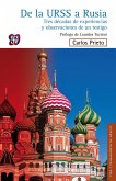 De la URSS a Rusia (eBook, ePUB)