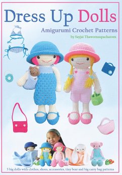 Dress Up Dolls Amigurumi Crochet Patterns - Thawornsupacharoen, Sayjai