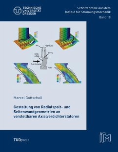 Gestaltung von Radialspalt- und Seitenwandgeometrien an verstellbaren Axialverdichterstatoren - Gottschall, Marcel