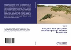 Halophilic Rock phosphate solubilising fungi: Potential biofertilizer