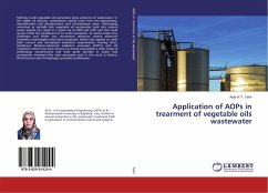 Application of AOPs in trearment of vegetable oils wastewater