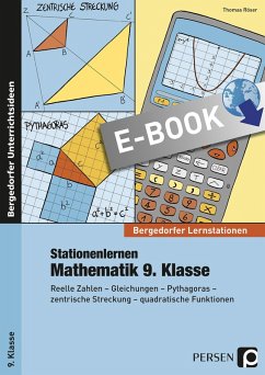 Stationenlernen Mathematik 9. Klasse (eBook, PDF) - Röser, Thomas
