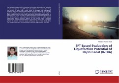 SPT Based Evaluation of Liquefaction Potential of Rapti Canal (INDIA)