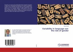 Variability in language use: the role of gender - El-dali, Hosni