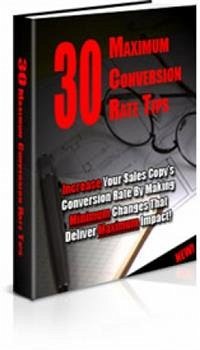 30 Maximum Conversion Rate Tips (eBook, PDF) - Collectif, Ouvrage