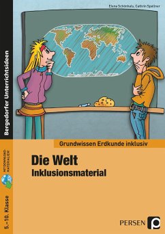 Die Welt - Inklusionsmaterial Erdkunde - Schönhals, Elena;Spellner, Cathrin