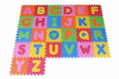 Knorrtoys 21003 - Puzzlematte Bodenpuzzle Spielmatte Spielteppich Schaumstoffmatte Alphabet, 60 Teile