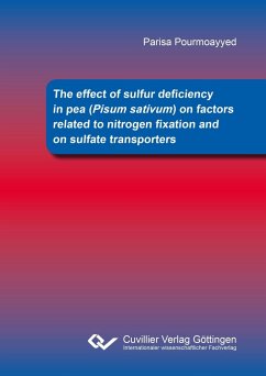 The effect of sulfur deficiency in pea (Pisum sativum) on factors related to nitrogen fixation and on sulfate transporters - Pourmoayyed, Parisa
