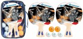Donic-Schildkröt 788603 - Tischtennis Set Hobby für 4 Spieler, 4 Schläger mit 5 Bälle in Tasche Donic-Schildkröt 788603 - Tischtennis Set Hobby für 4 Spieler, 4 Schläger mit 5 Bälle in Tasche
