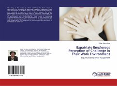 Expatriate Employees Perception of Challenge in Their Work Environment